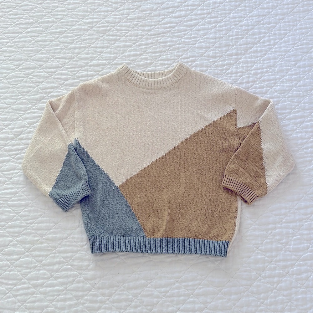 Color Block sweater